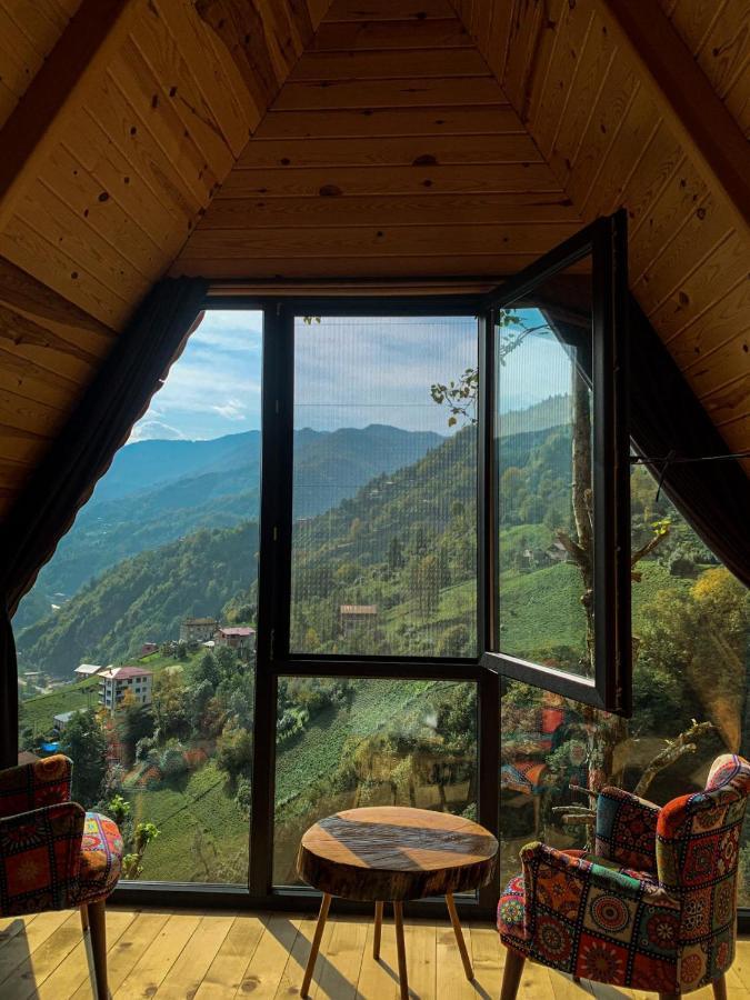 Ekakta Bungalov Çamlıhemşin Exteriör bild