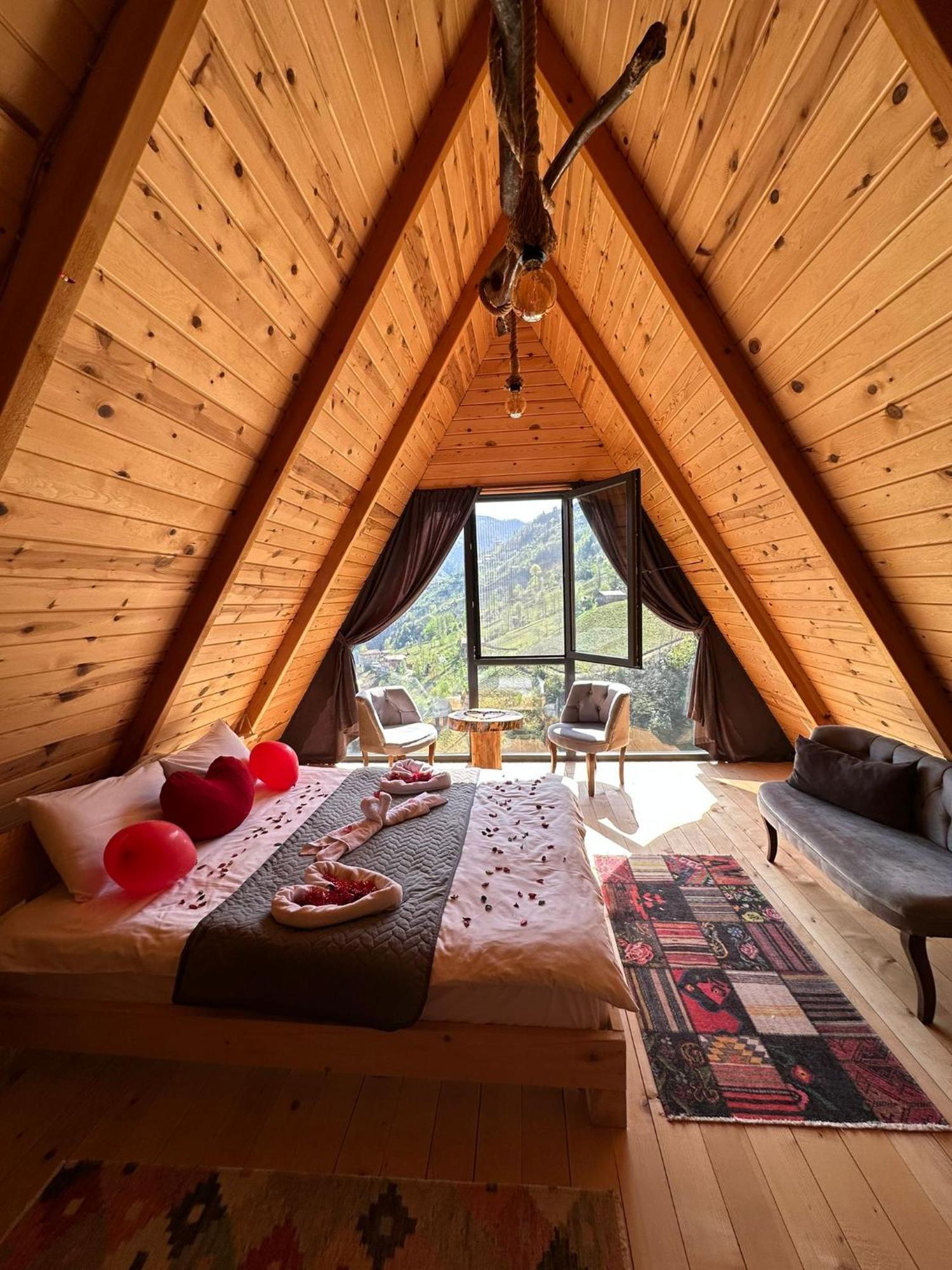Ekakta Bungalov Çamlıhemşin Rum bild